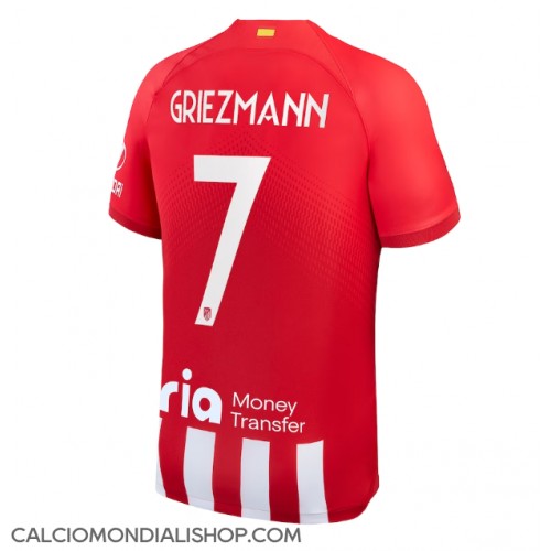 Maglie da calcio Atletico Madrid Antoine Griezmann #7 Prima Maglia 2023-24 Manica Corta